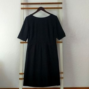 Gap classic black shift dress